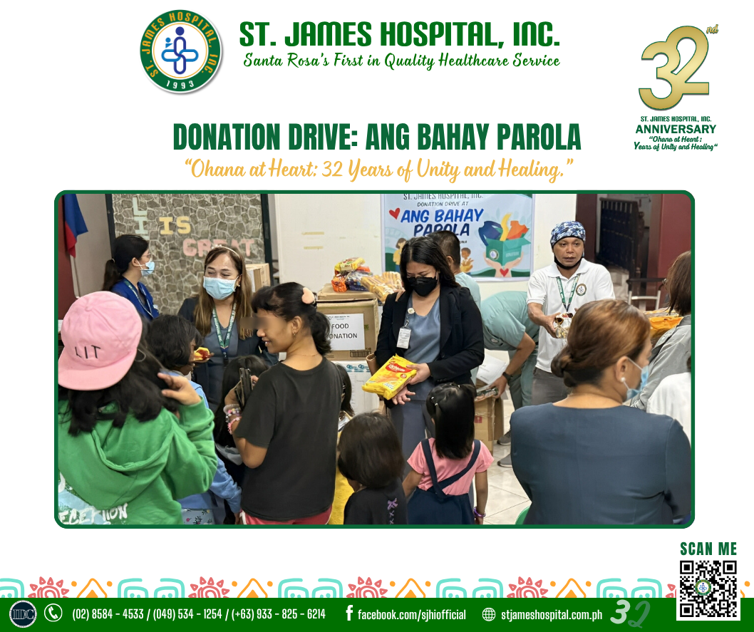 Event poster: DONATION DRIVE: ANG BAHAY PAROLA